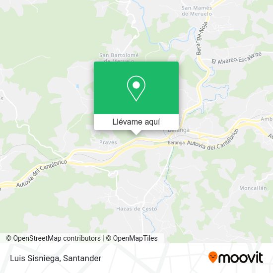 Mapa Luis Sisniega