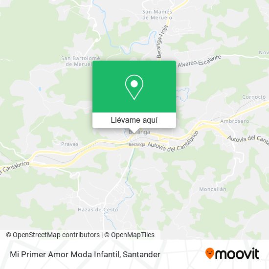Mapa Mi Primer Amor Moda Infantil