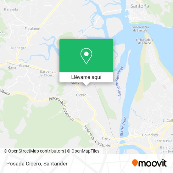 Mapa Posada Cícero