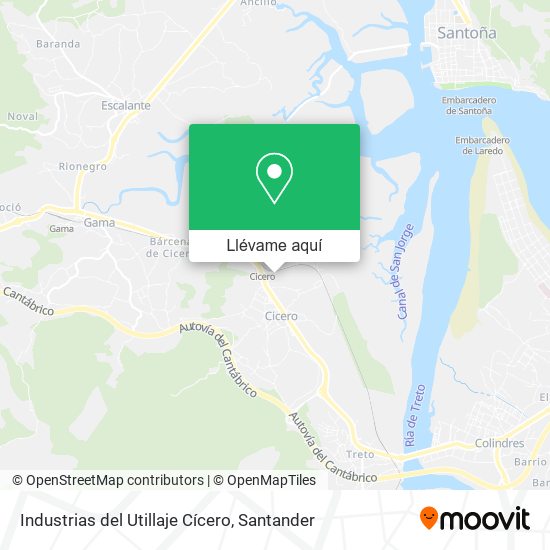 Mapa Industrias del Utillaje Cícero