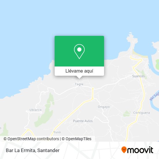 Mapa Bar La Ermita