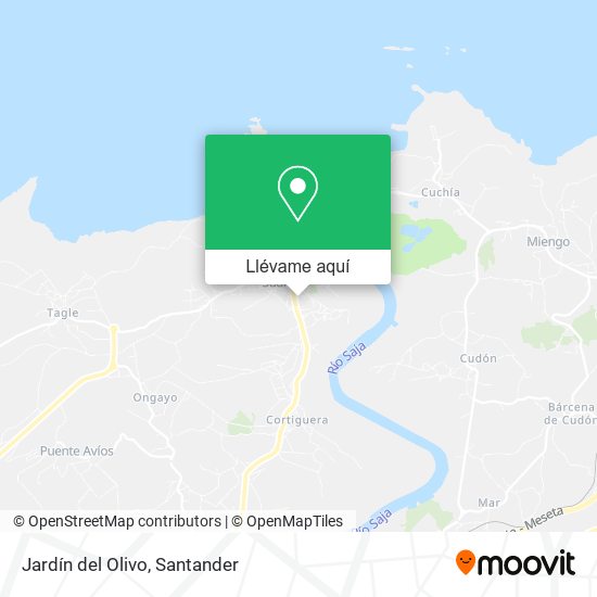 Mapa Jardín del Olivo