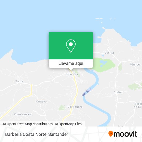 Mapa Barbería Costa Norte