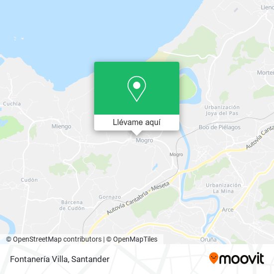 Mapa Fontanería Villa