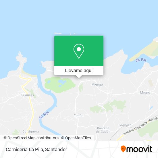 Mapa Carnicería La Pila