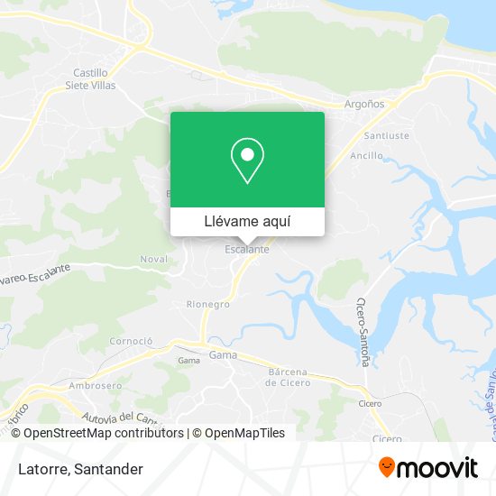 Mapa Latorre