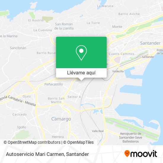 Mapa Autoservicio Mari Carmen
