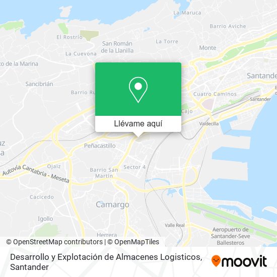 Mapa Desarrollo y Explotación de Almacenes Logisticos