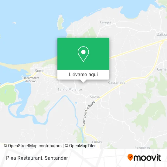 Mapa Plea Restaurant