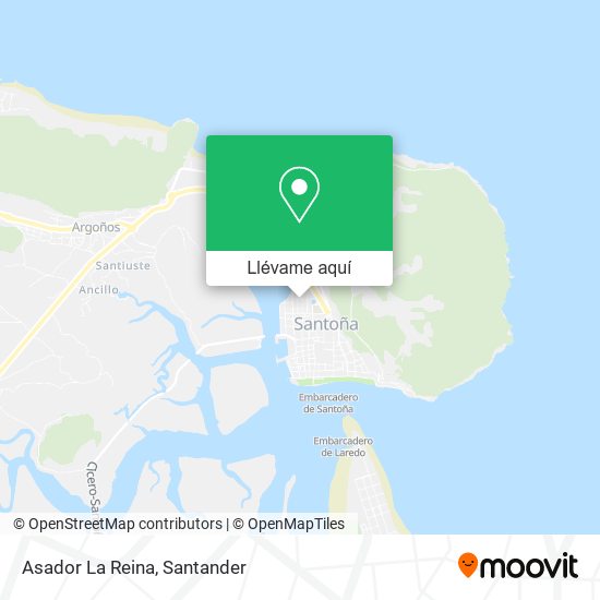 Mapa Asador La Reina