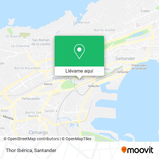 Mapa Thor Ibérica