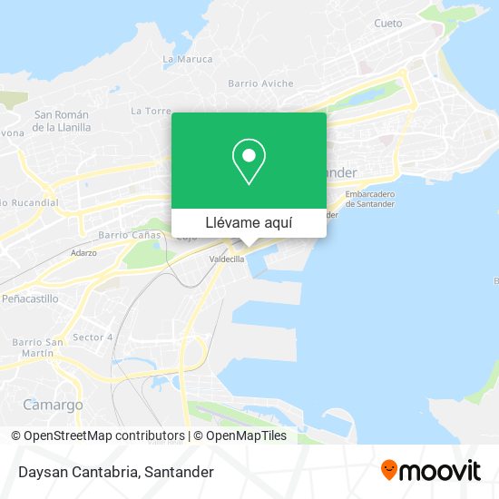 Mapa Daysan Cantabria