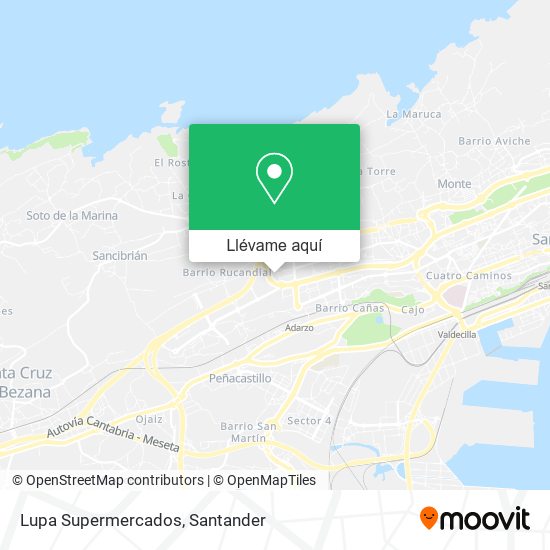 Mapa Lupa Supermercados