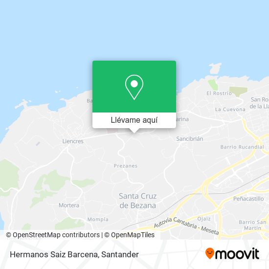 Mapa Hermanos Saiz Barcena