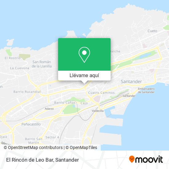 Mapa El Rincón de Leo Bar