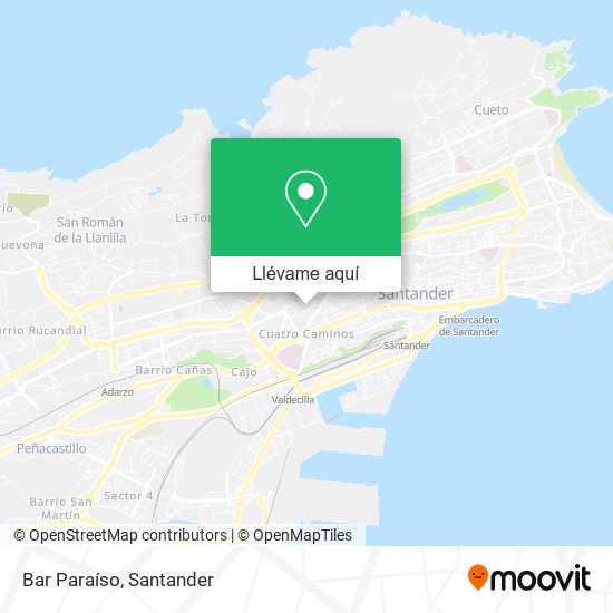 Mapa Bar Paraíso