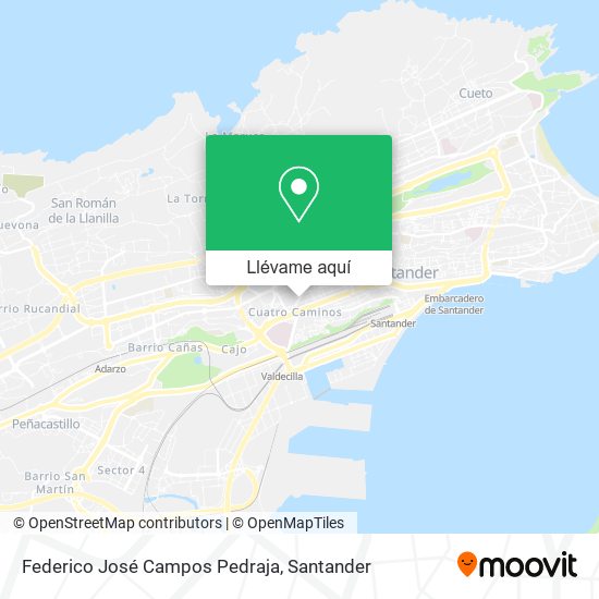 Mapa Federico José Campos Pedraja