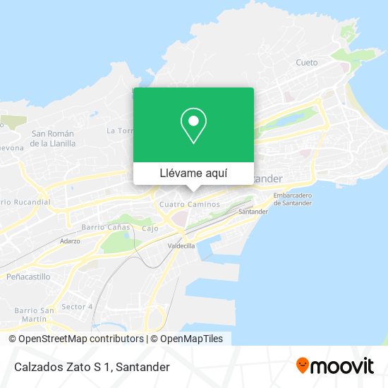 Mapa Calzados Zato S 1