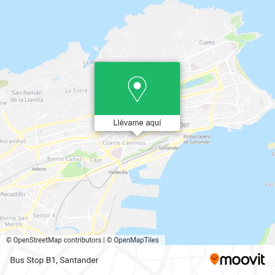 Mapa Bus Stop B1