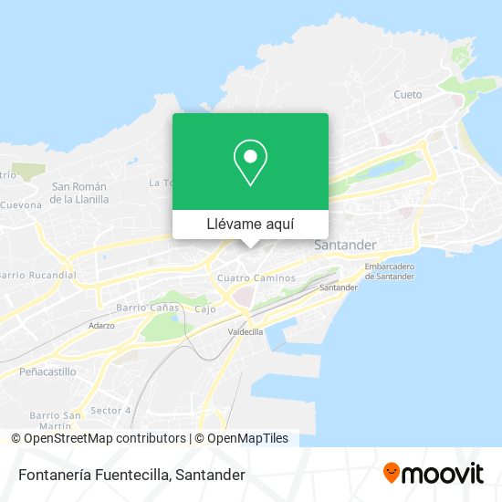 Mapa Fontanería Fuentecilla