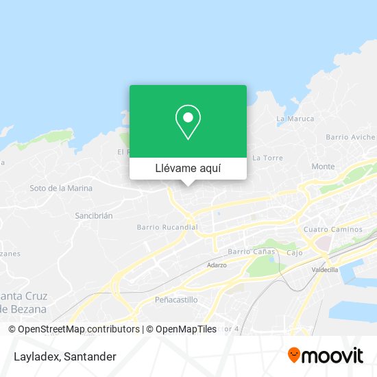 Mapa Layladex