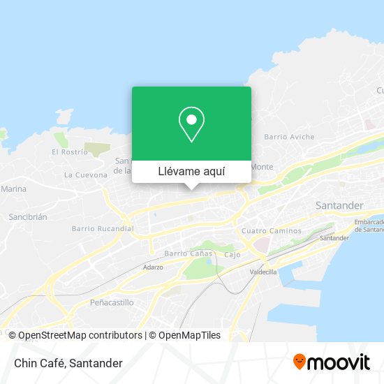 Mapa Chin Café