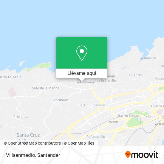 Mapa Villaenmedio