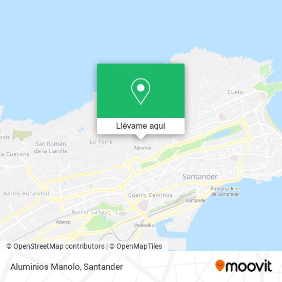 Mapa Aluminios Manolo