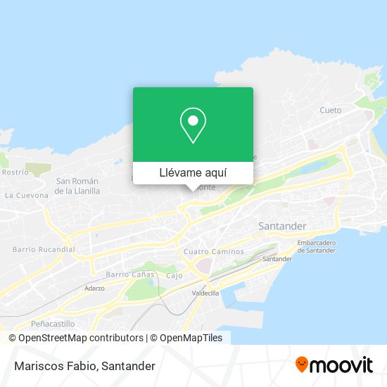 Mapa Mariscos Fabio
