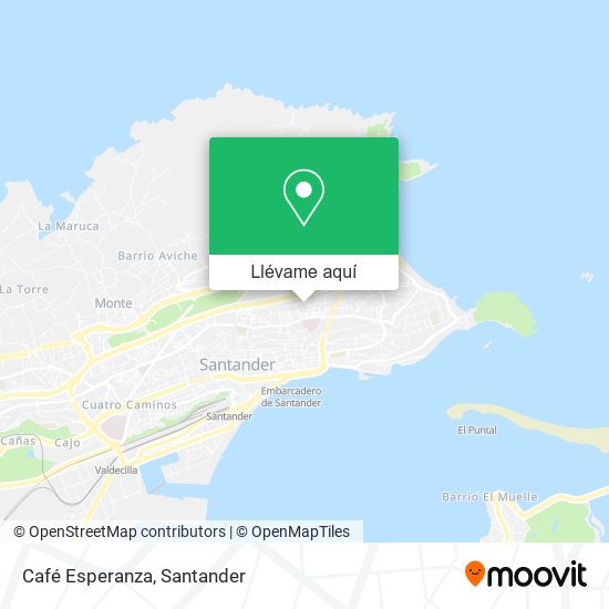 Mapa Café Esperanza