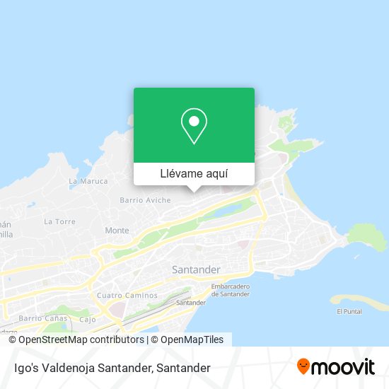 Mapa Igo's Valdenoja Santander