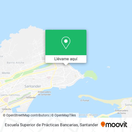 Mapa Escuela Superior de Prácticas Bancarias
