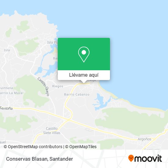 Mapa Conservas Blasan