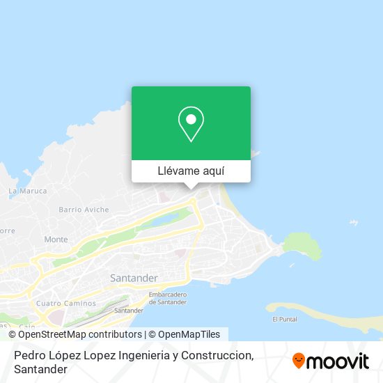 Mapa Pedro López Lopez Ingenieria y Construccion