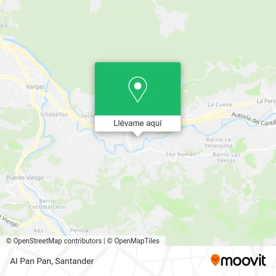 Mapa Al Pan Pan