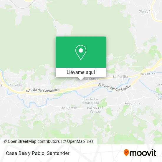 Mapa Casa Bea y Pablo