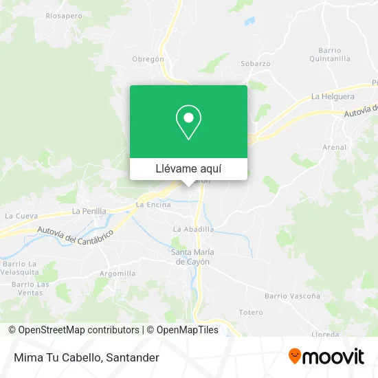 Mapa Mima Tu Cabello