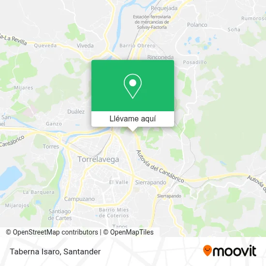 Mapa Taberna Isaro