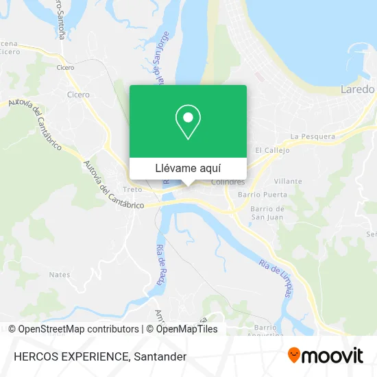 Mapa HERCOS EXPERIENCE