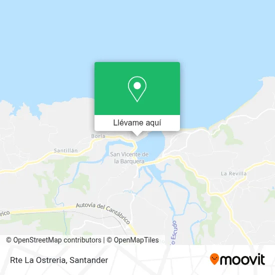 Mapa Rte La Ostreria