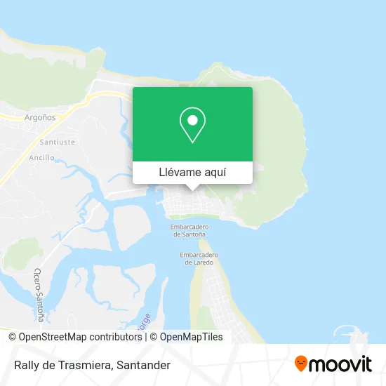 Mapa Rally de Trasmiera