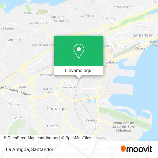 Mapa La Antigua