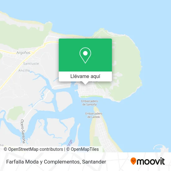 Mapa Farfalla Moda y Complementos