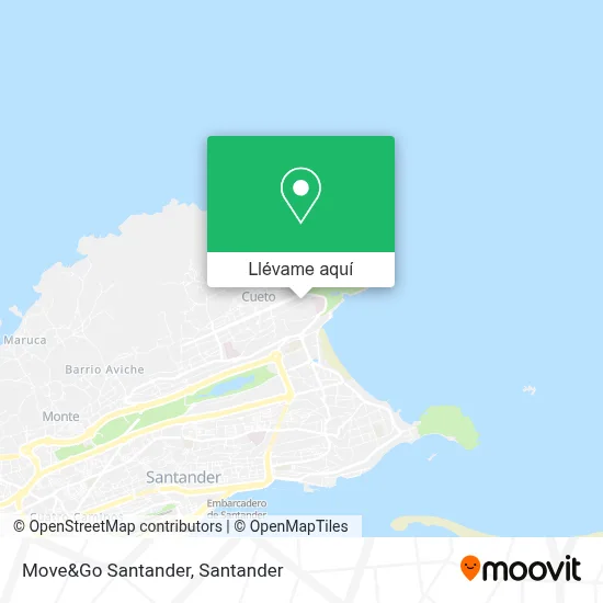 Mapa Move&Go Santander