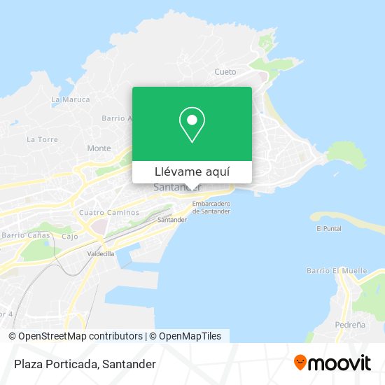 Mapa Plaza Porticada
