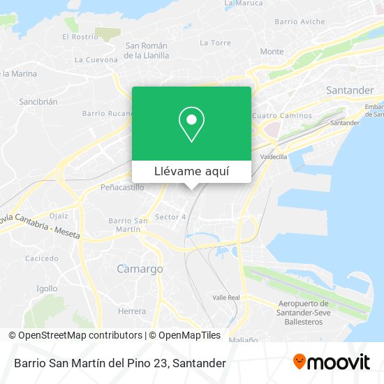 Mapa Barrio San Martín del Pino 23