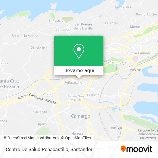 Mapa Centro De Salud Peñacastillo