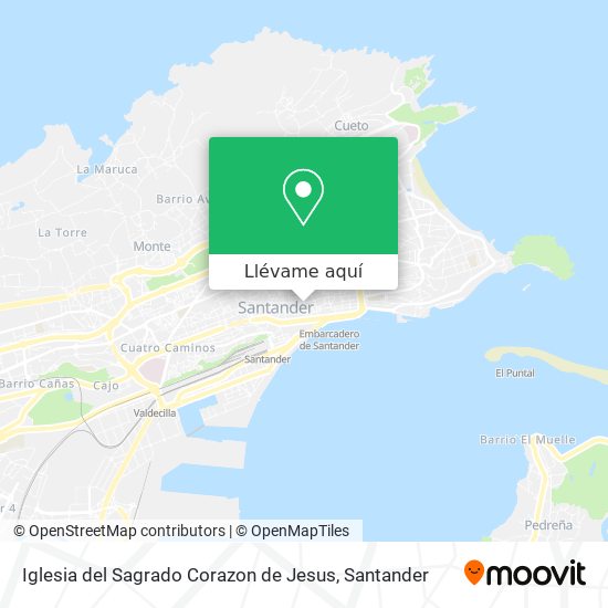Mapa Iglesia del Sagrado Corazon de Jesus