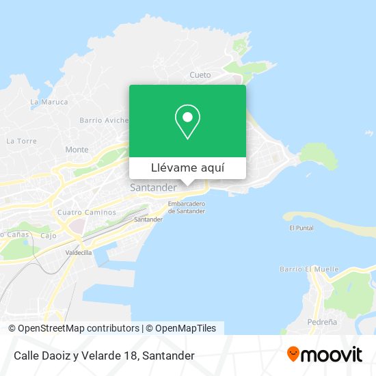 Mapa Calle Daoiz y Velarde 18