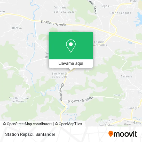 Mapa Station Repsol